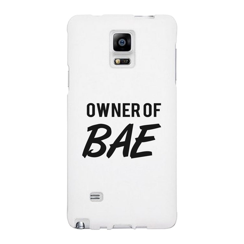 Owner Of Bae-Right White Phone Case