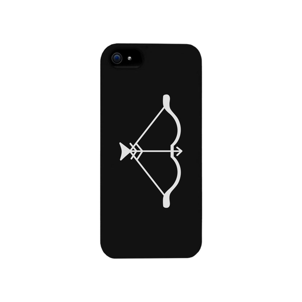 Bow And Arrow-Left Black Phone Case