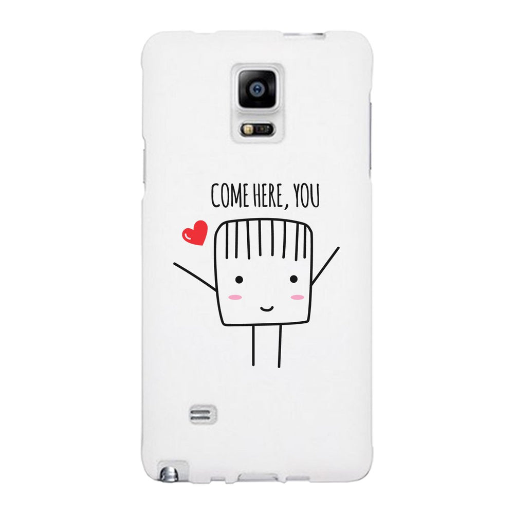 Come Here You-Left White Phone Case