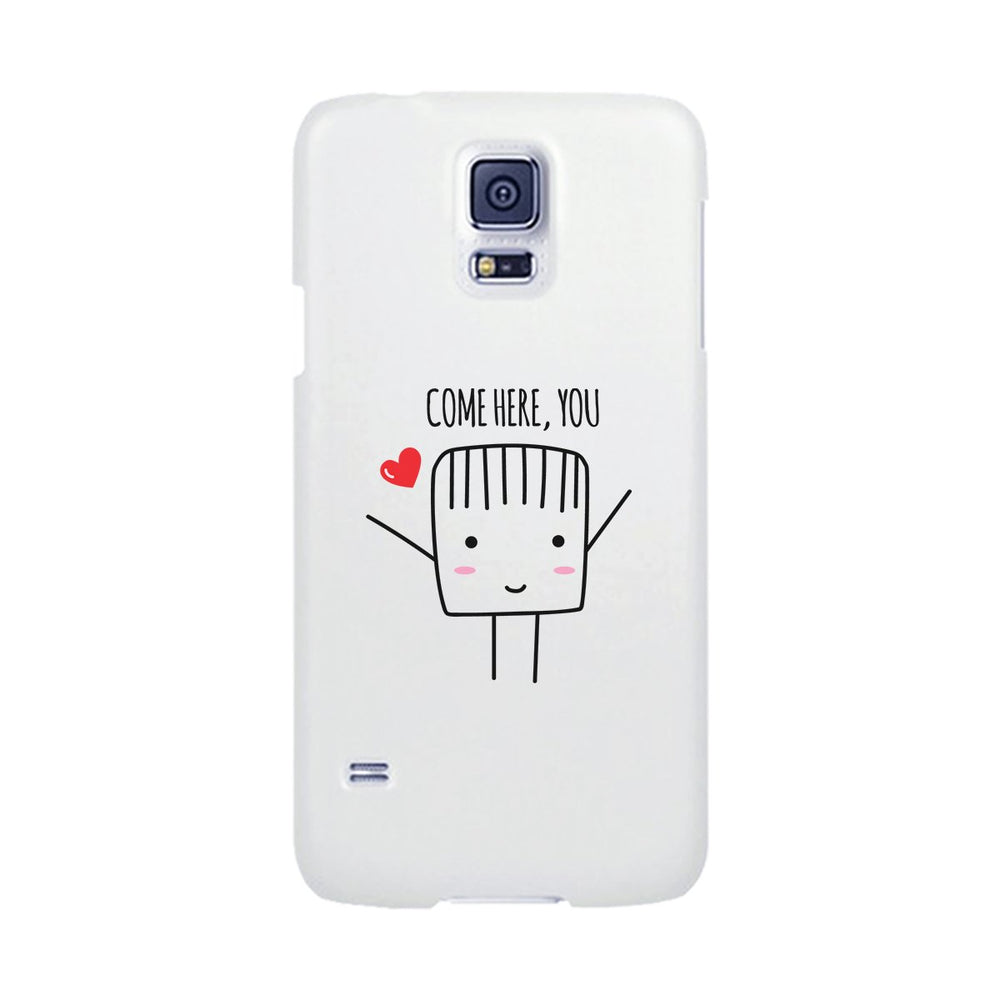 Come Here You-Left White Phone Case