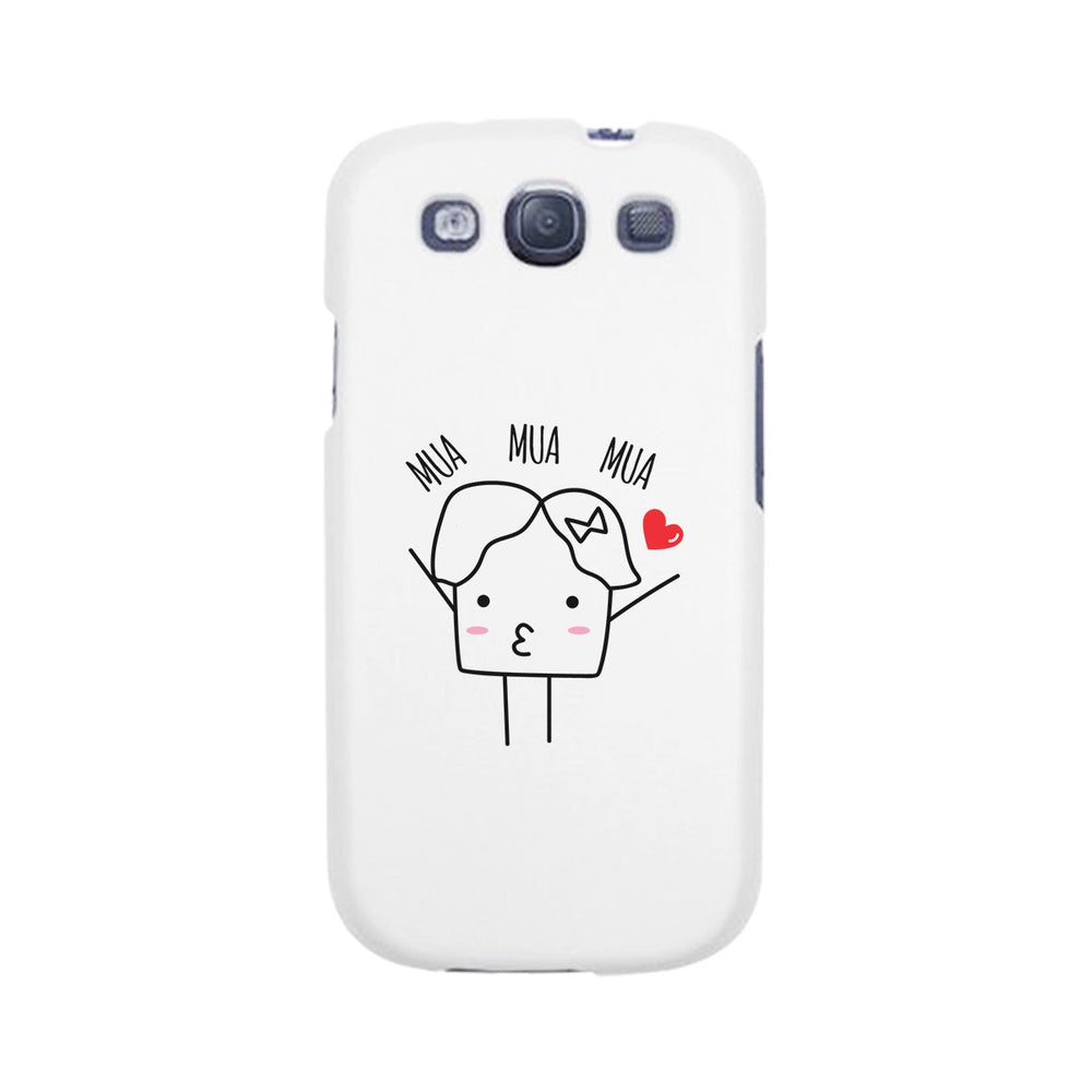 Mua Mua Mua-Right White Phone Case