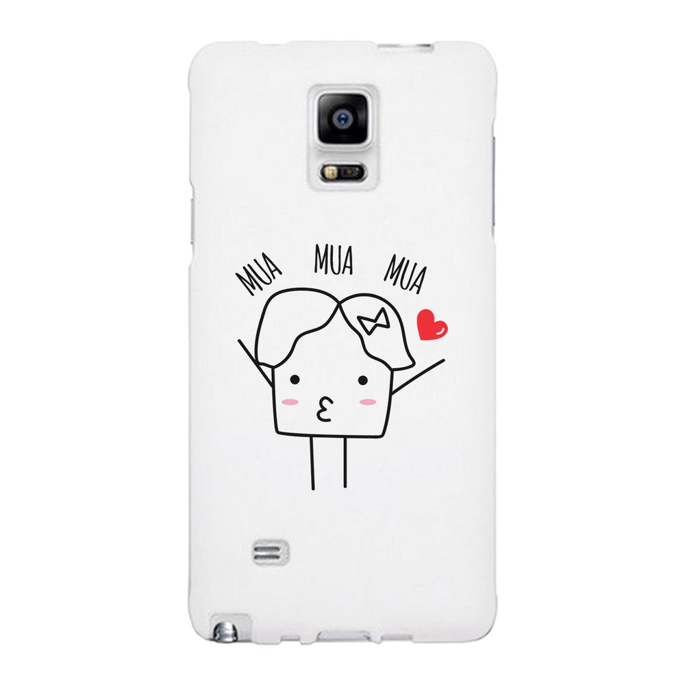 Mua Mua Mua-Right White Phone Case