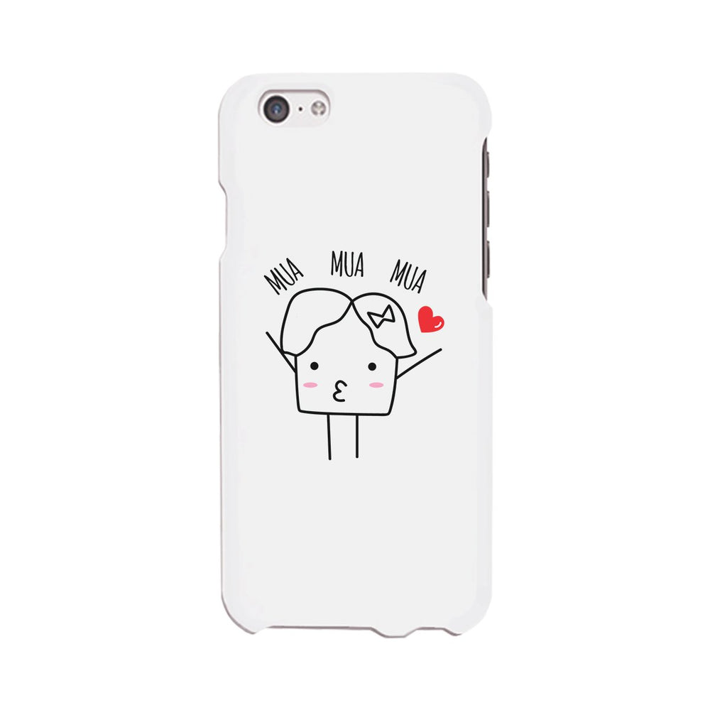 Mua Mua Mua-Right White Phone Case