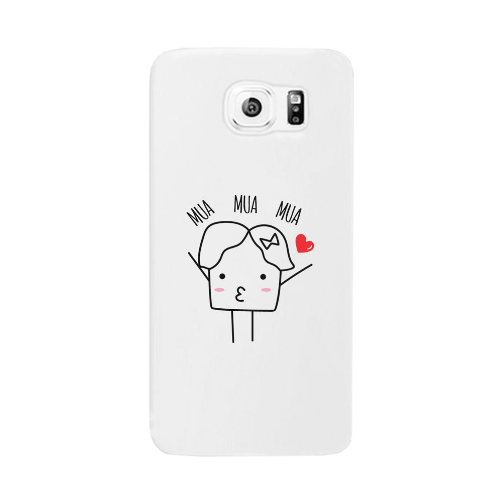 Mua Mua Mua-Right White Phone Case