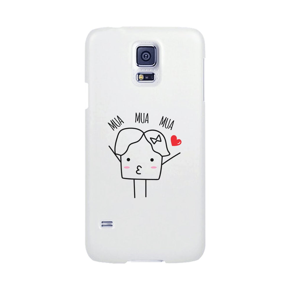 Mua Mua Mua-Right White Phone Case