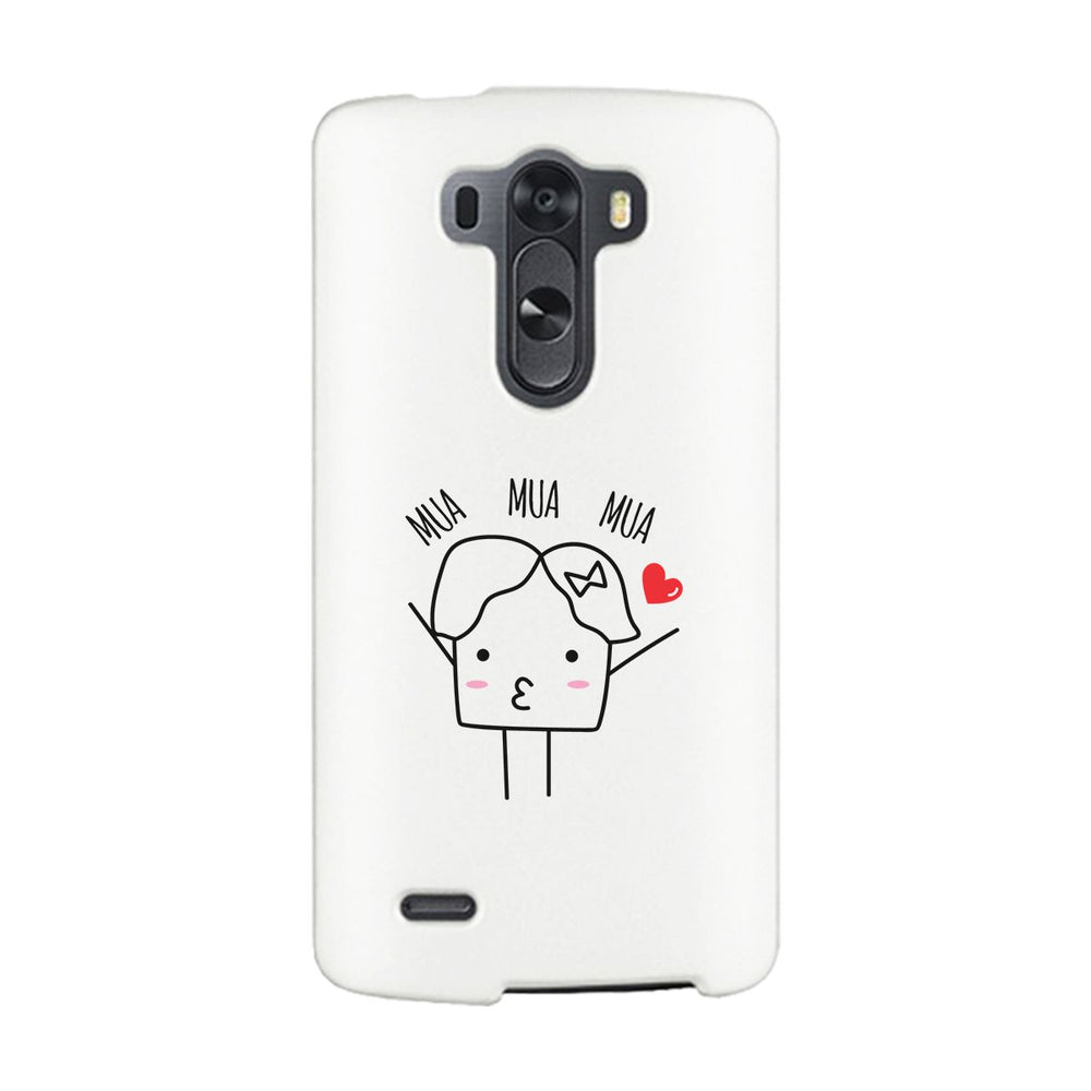 Mua Mua Mua-Right White Phone Case