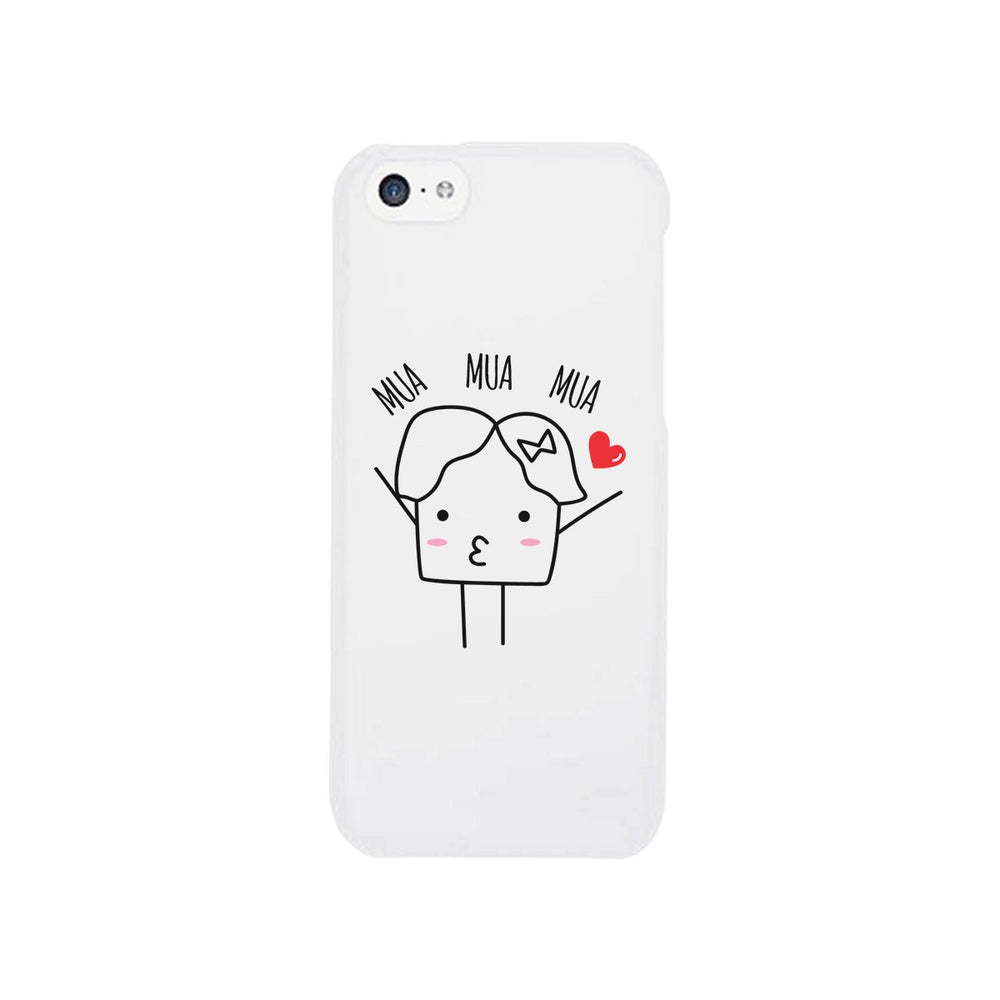 Mua Mua Mua-Right White Phone Case