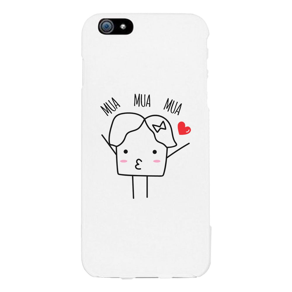 Mua Mua Mua-Right White Phone Case