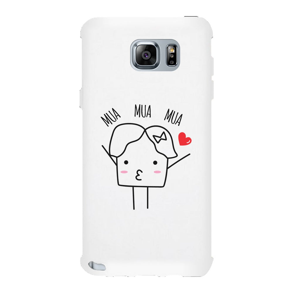 Mua Mua Mua-Right White Phone Case