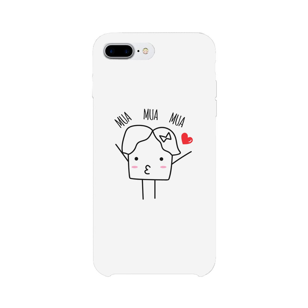 Mua Mua Mua-Right White Phone Case