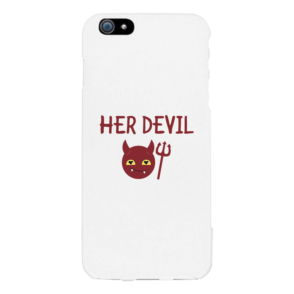 Her Devil-Left White Phone Case