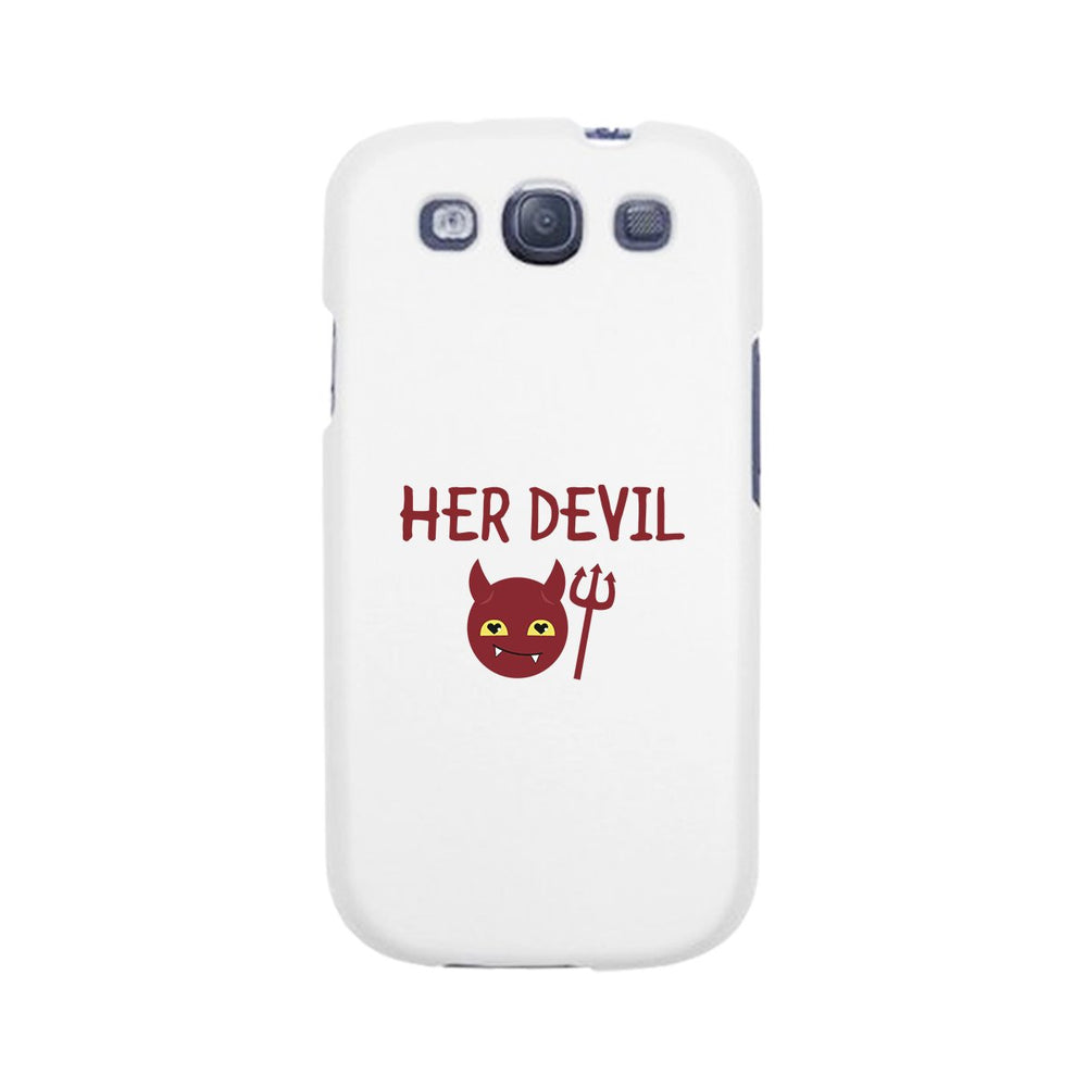 Her Devil-Left White Phone Case