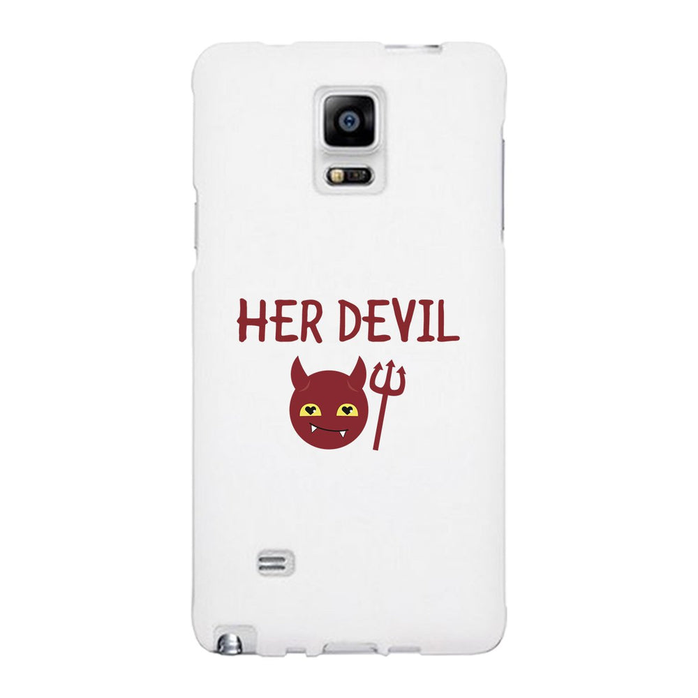 Her Devil-Left White Phone Case