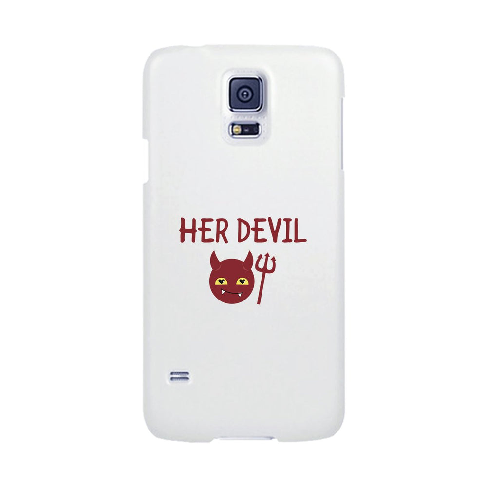 Her Devil-Left White Phone Case