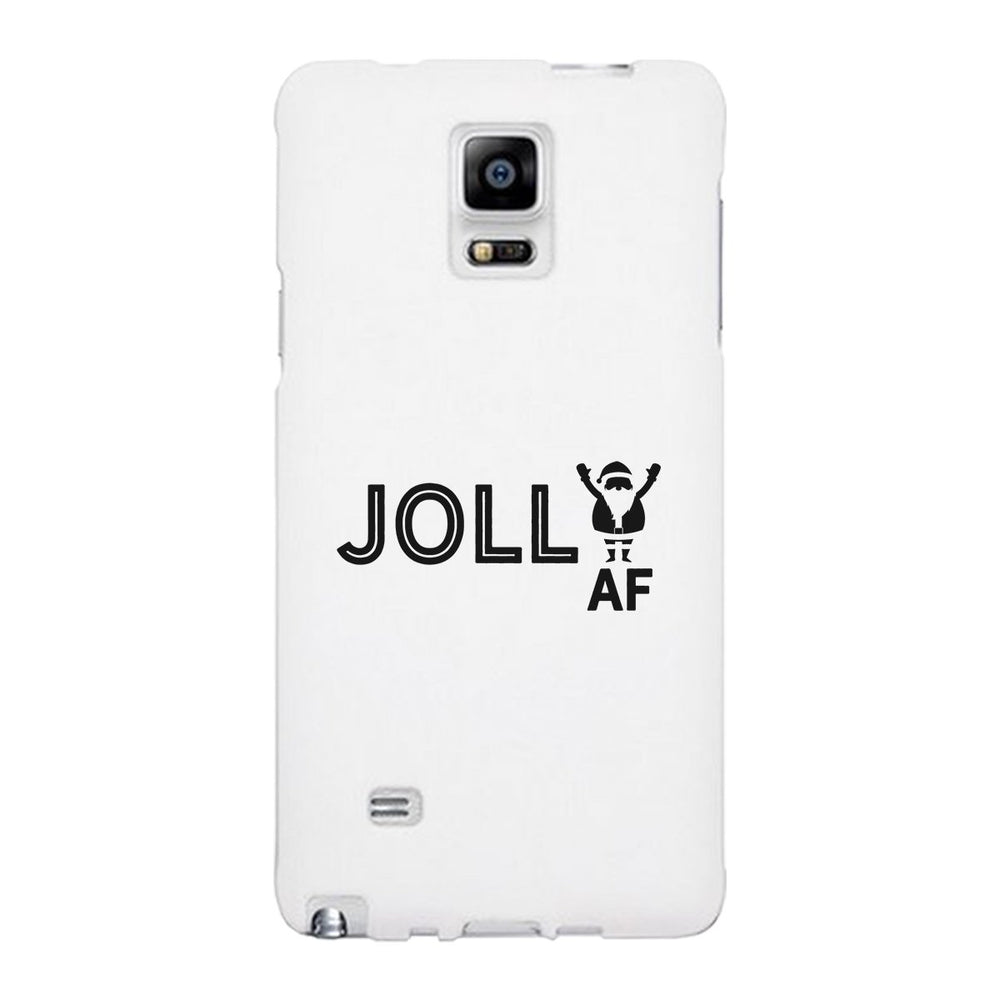 Jolly Af White Phone Case