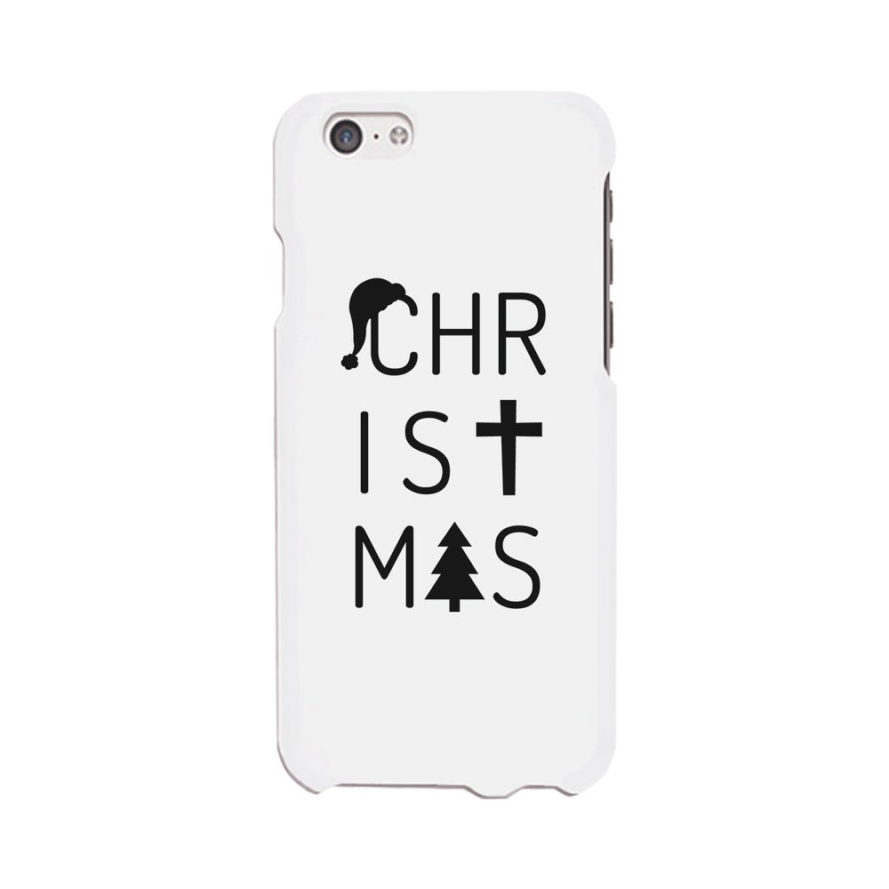 Christmas Letters White Phone Case