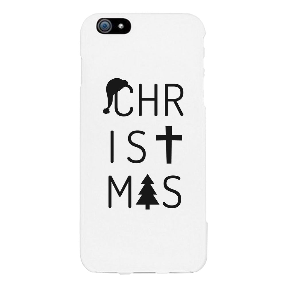 Christmas Letters White Phone Case