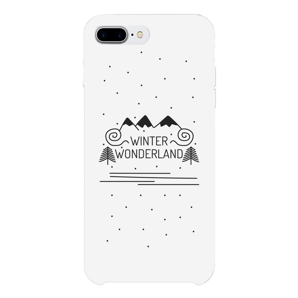 Winter Wonderland White Phone Case