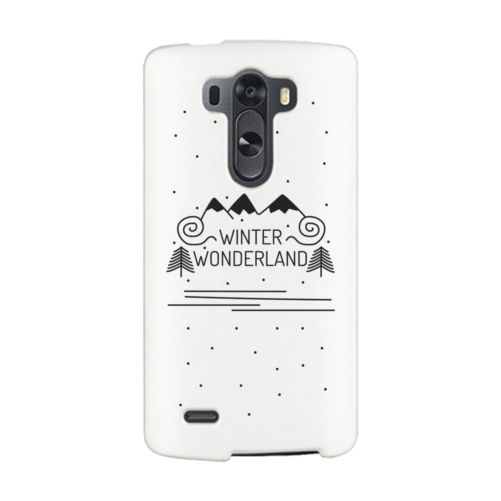 Winter Wonderland White Phone Case