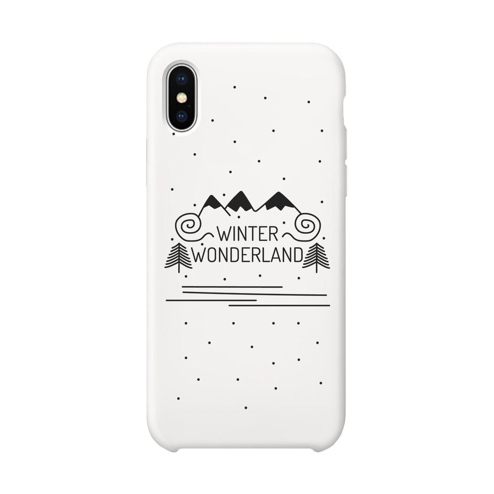 Winter Wonderland White Phone Case