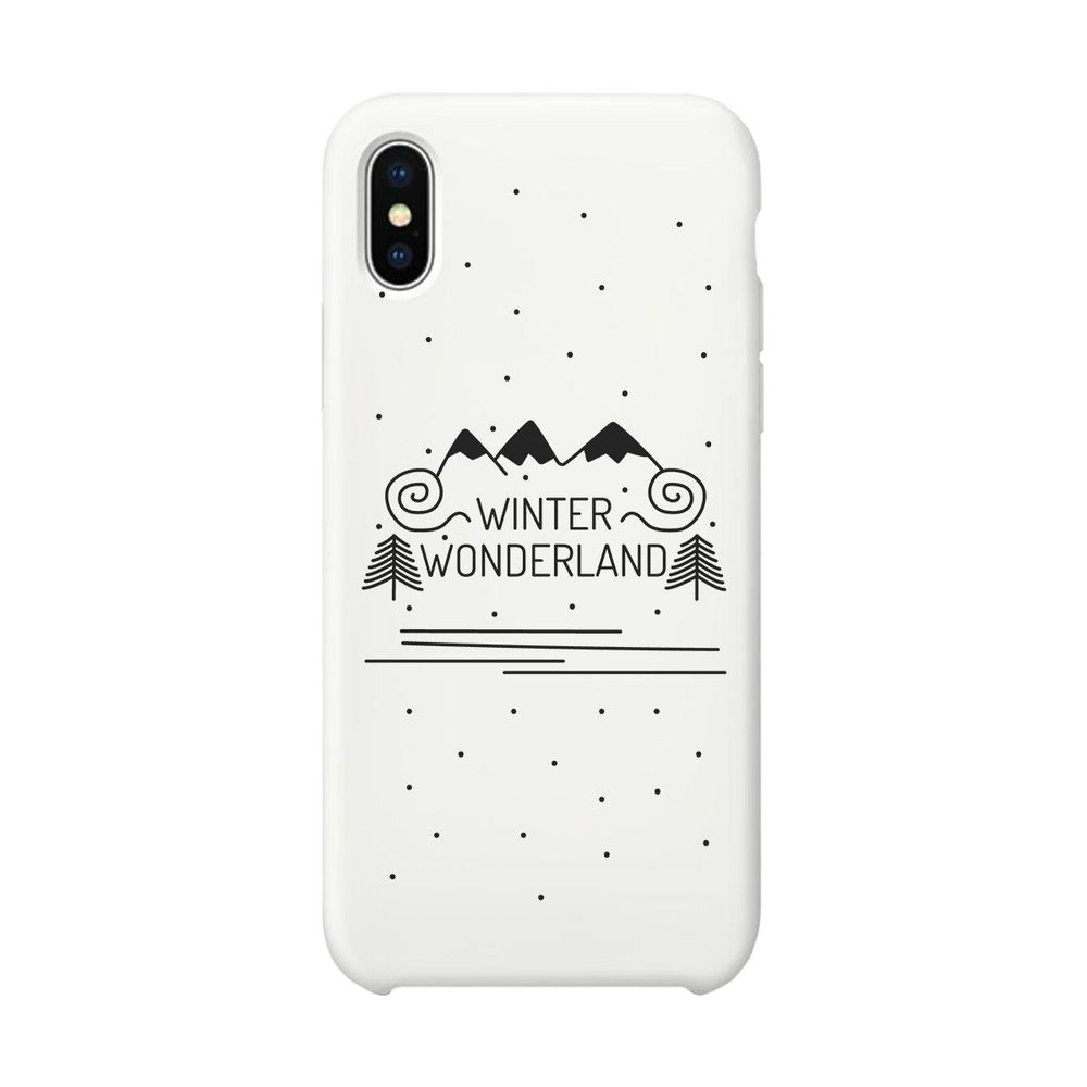 Winter Wonderland White Phone Case