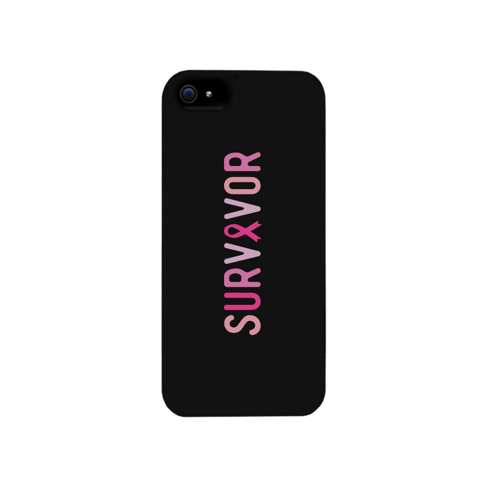 Survivor Black Phone Case