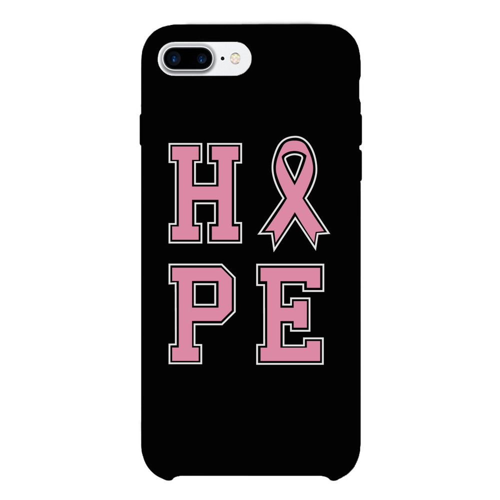 Hope Ribbon Black Phone Case