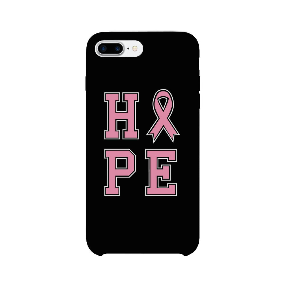 Hope Ribbon Black Phone Case