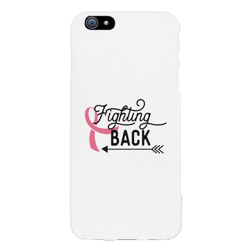 Fighting Back Arrow White Phone Case