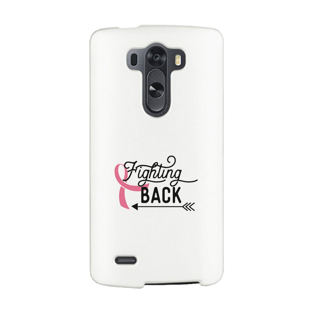 Fighting Back Arrow White Phone Case