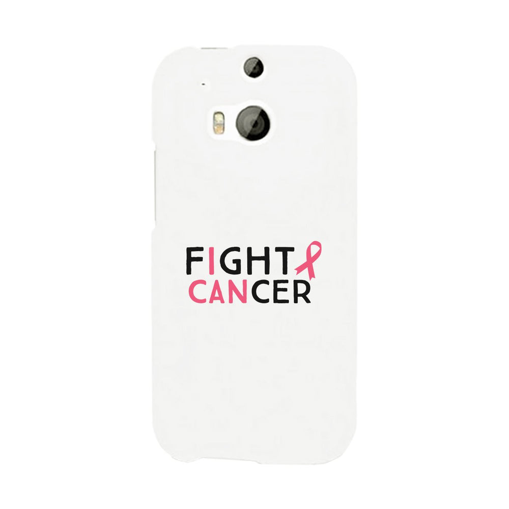 Fight Cancer I Can White Phone Case