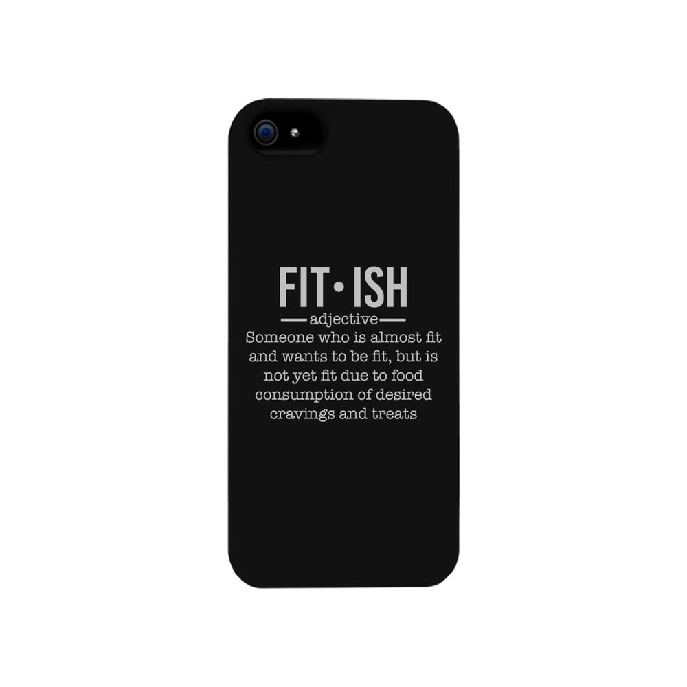 Fit-ish Phone Case Funny Workout Gift Phone Case