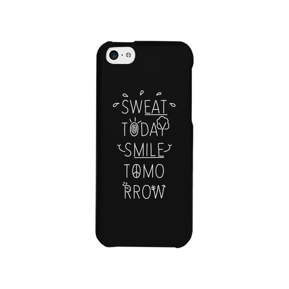 Sweat Smile Phone Case Funny Workout Gift Phone Case