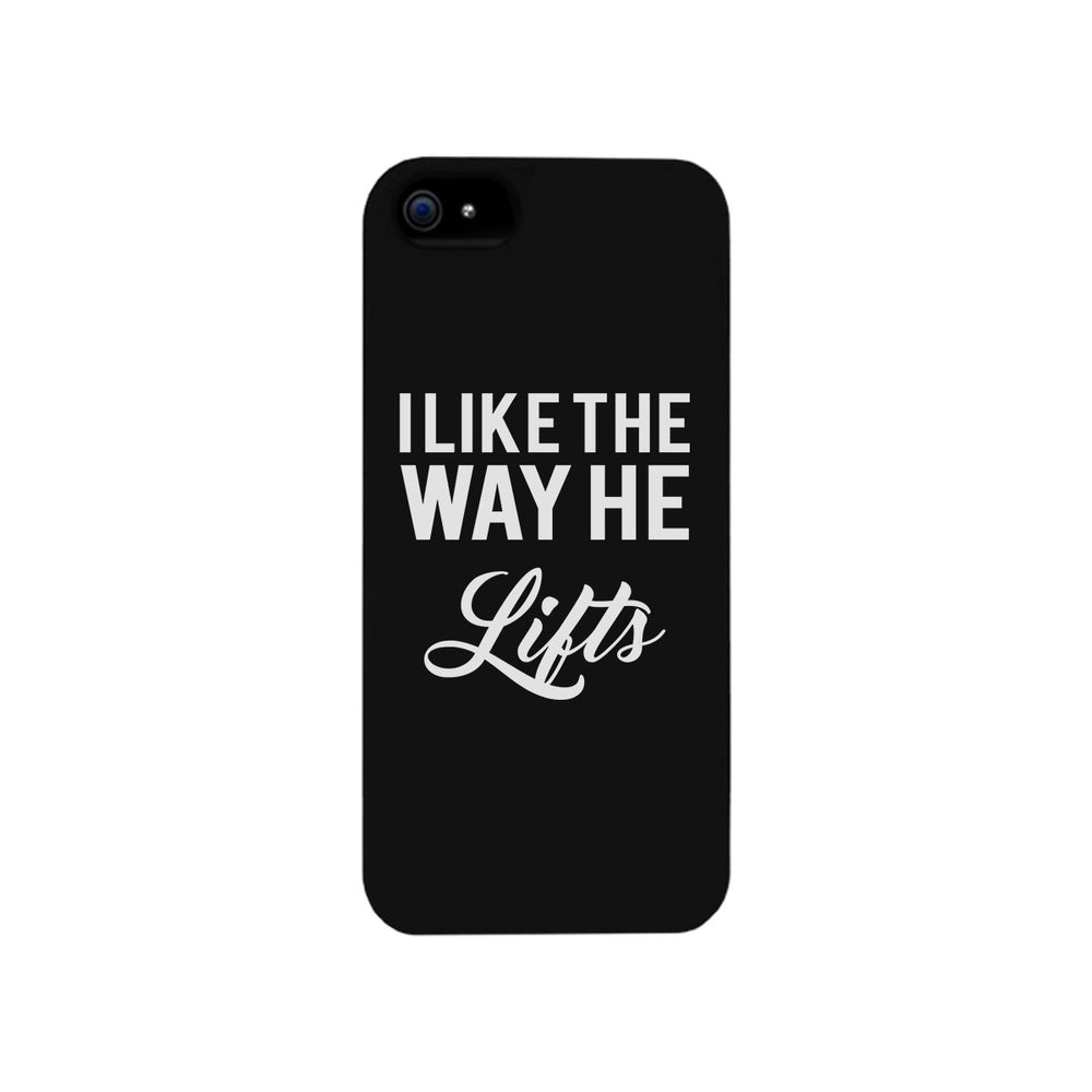 He Lifts-RIGHT Phone Case Cute Workout Gift Phone Case Slim Fit