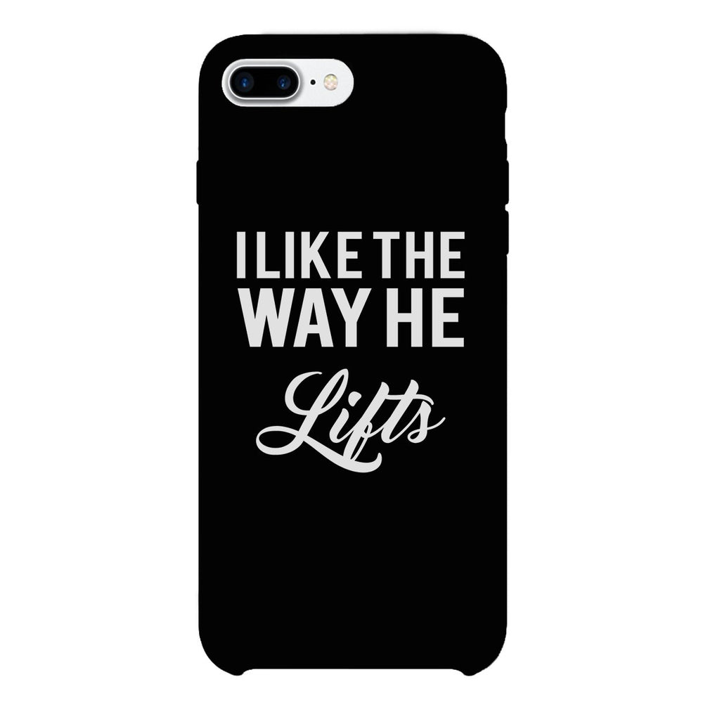 He Lifts-RIGHT Phone Case Cute Workout Gift Phone Case Slim Fit