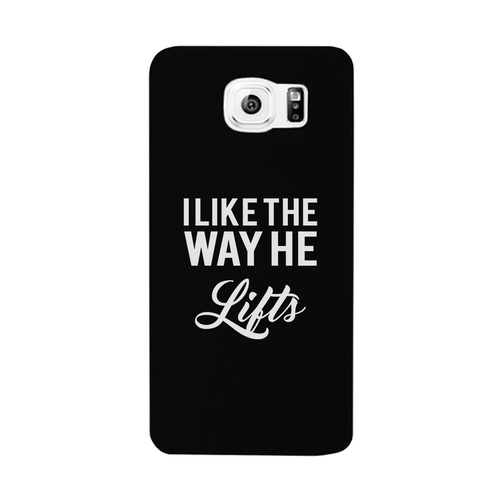 He Lifts-RIGHT Phone Case Cute Workout Gift Phone Case Slim Fit