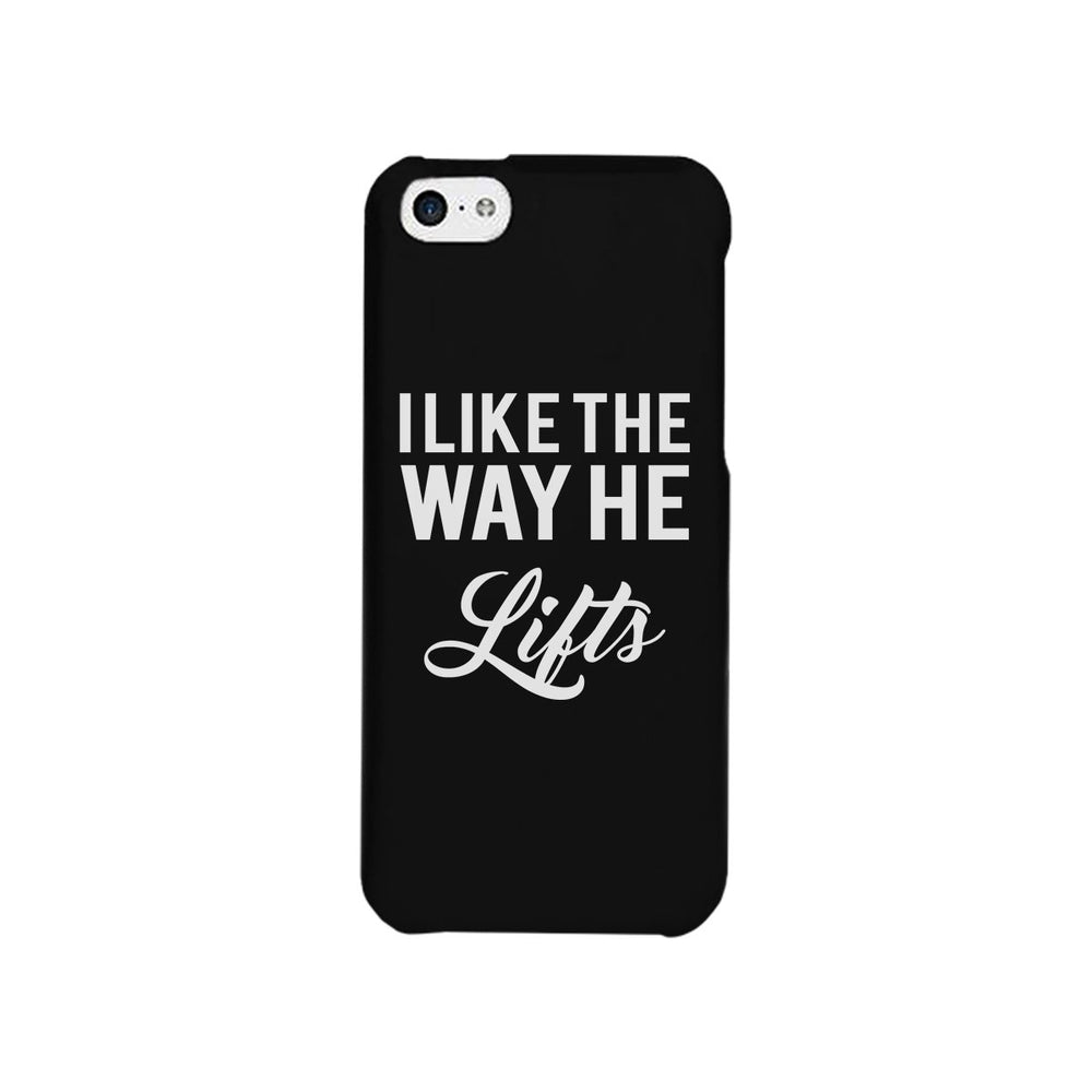 He Lifts-RIGHT Phone Case Cute Workout Gift Phone Case Slim Fit