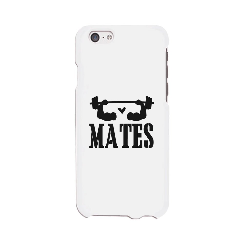 Swole Mates-RIGHT Phone Case Cute Matching Workout Case Slim Fit