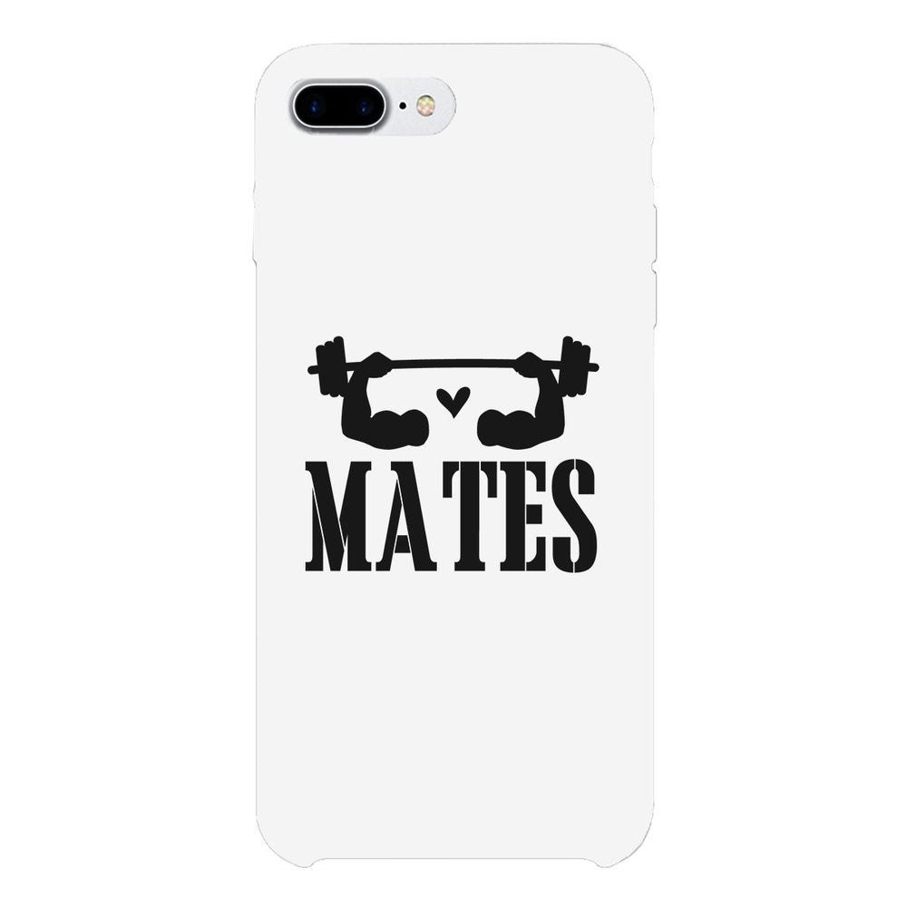 Swole Mates-RIGHT Phone Case Cute Matching Workout Case Slim Fit