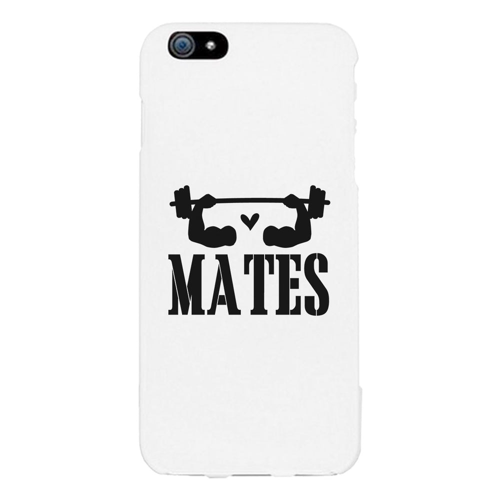 Swole Mates-RIGHT Phone Case Cute Matching Workout Case Slim Fit