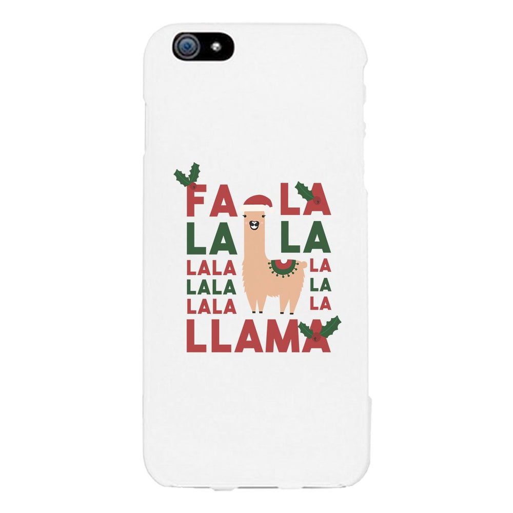 Falala Llama Phone Case Slim Fit Cute Christmas Phone Cover Gifts