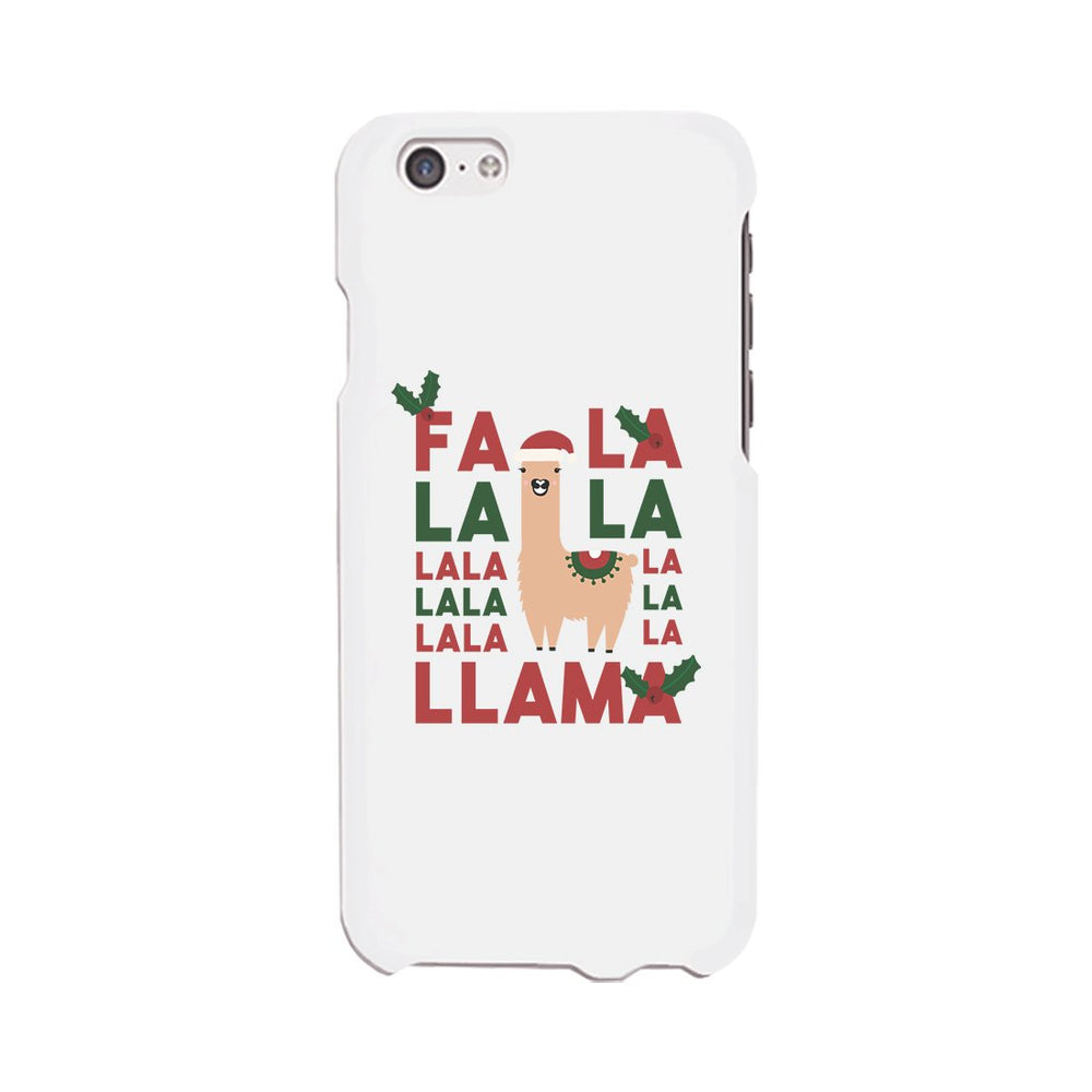 Falala Llama Phone Case Slim Fit Cute Christmas Phone Cover Gifts