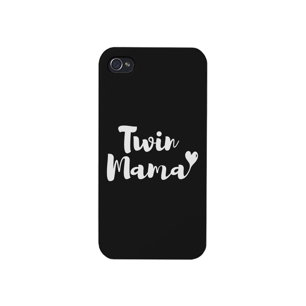 Twin Mama Phone Case Rubberized Grip Unique Mothers Gifts