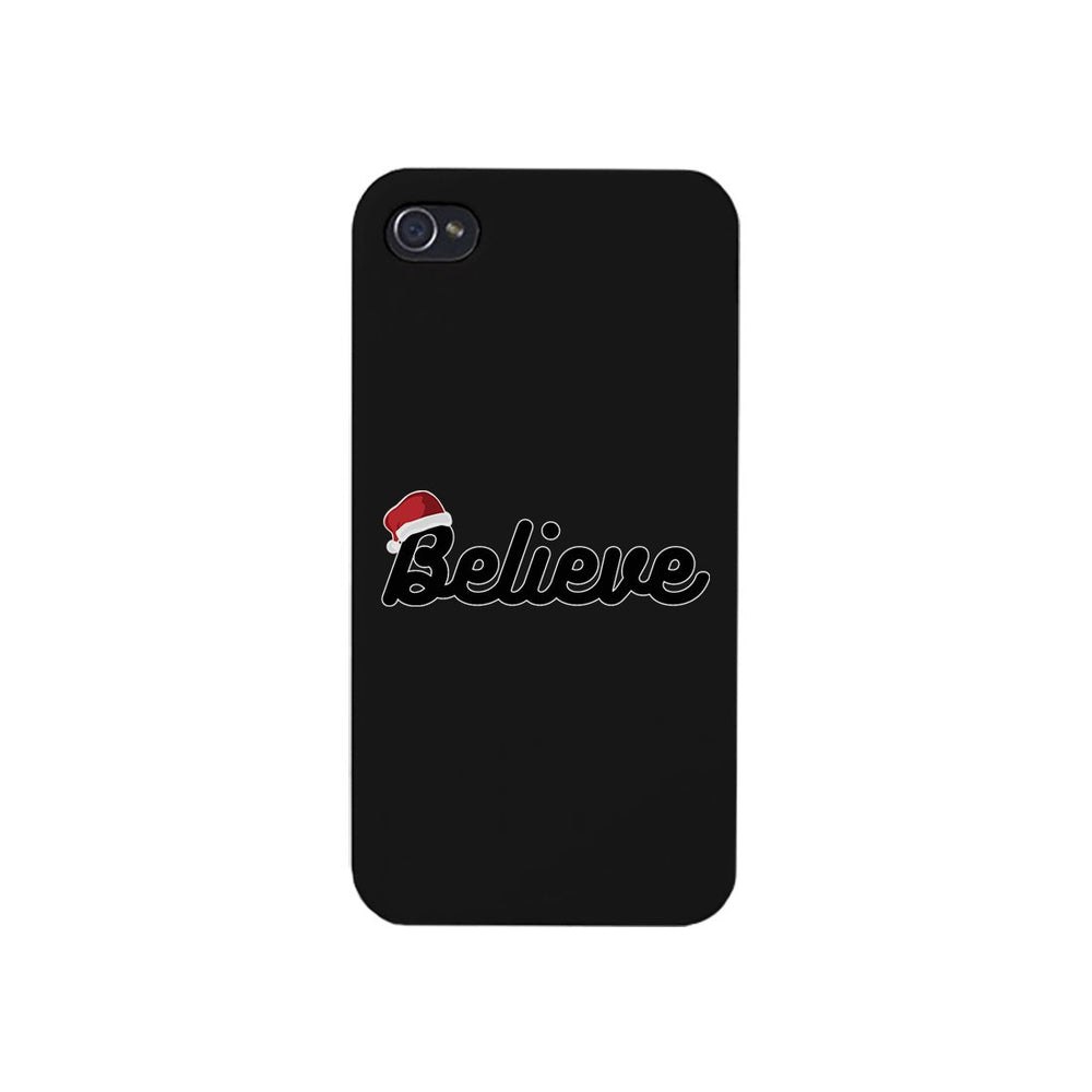 Believe Santa Hat Phone Case