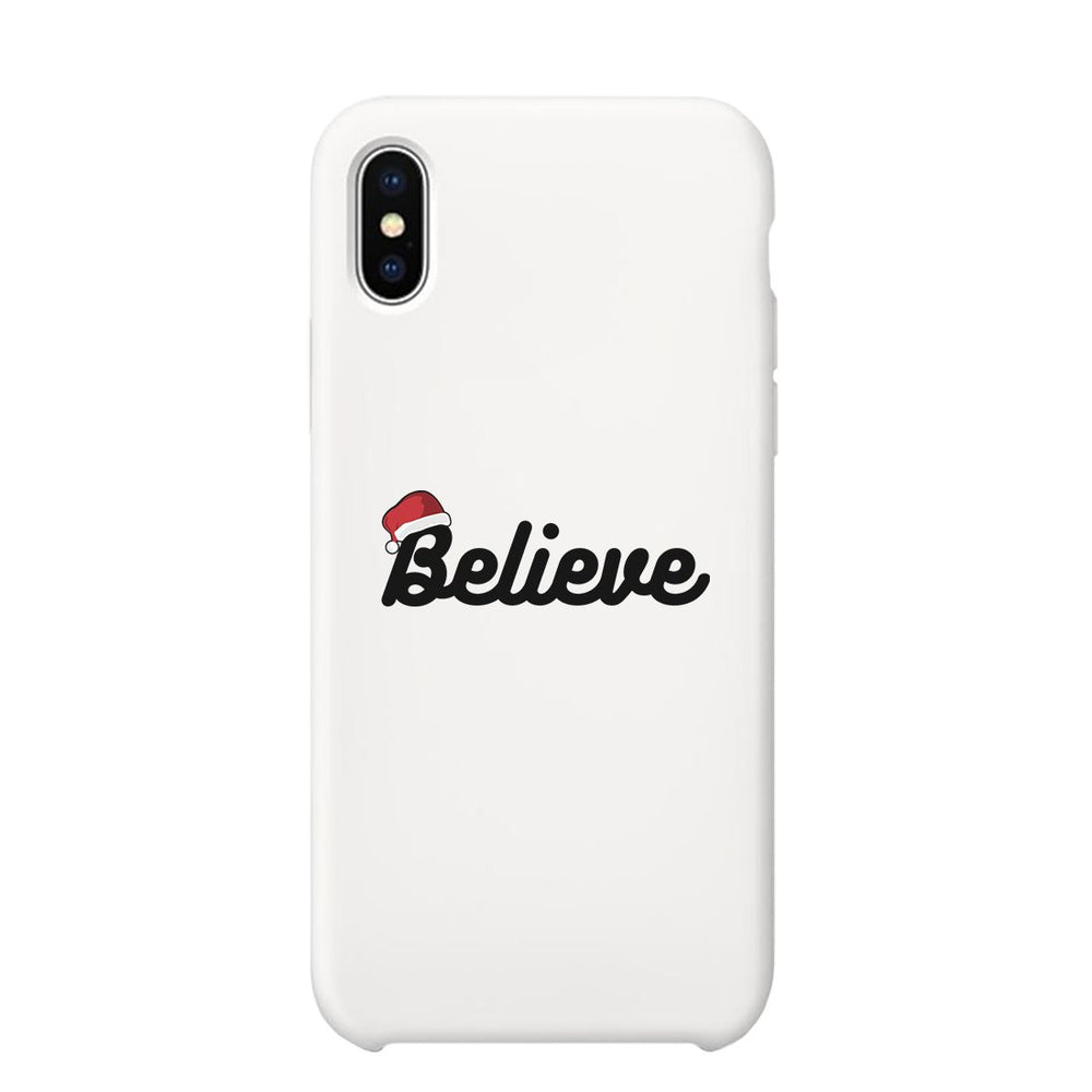 Believe Santa Hat Phone Case