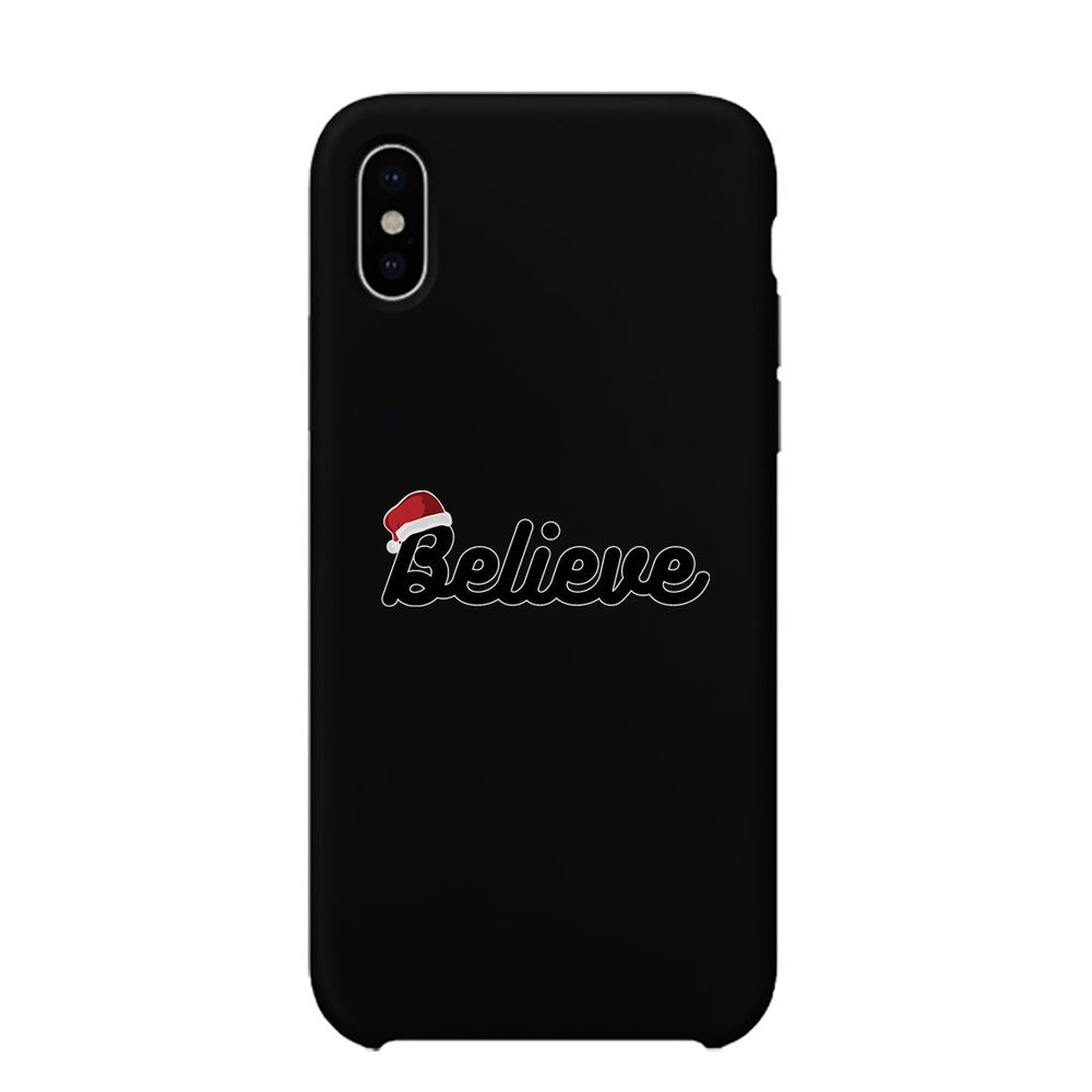 Believe Santa Hat Phone Case