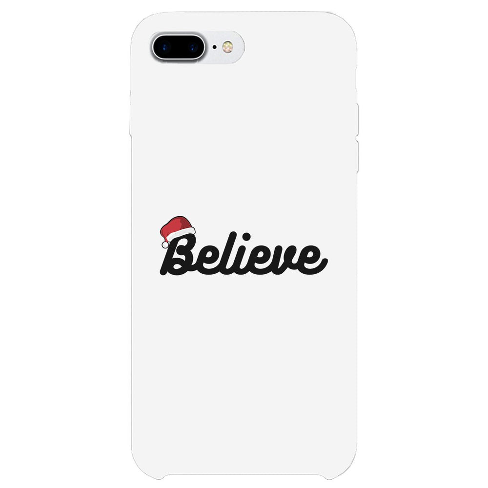 Believe Santa Hat Phone Case