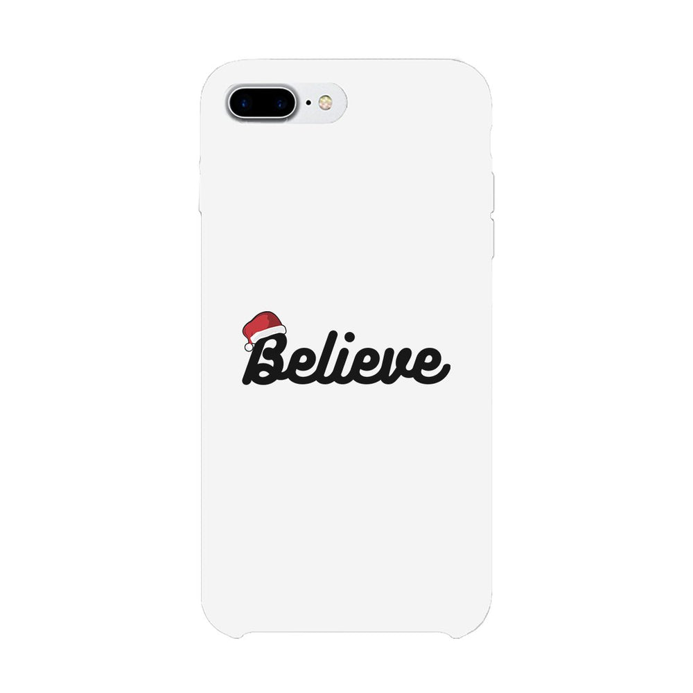 Believe Santa Hat Phone Case