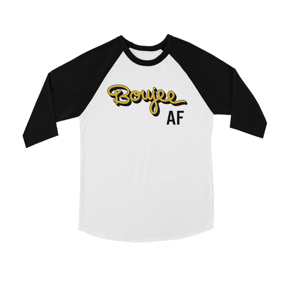 365 Printing Boujee AF Youth Baseball Shirt Funny Saying Raglan Tee For Teens