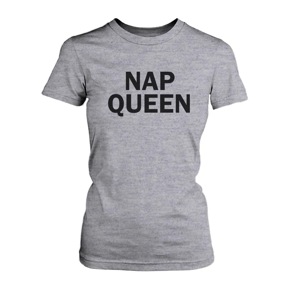 Nap Queen Women's Grey T-shirt